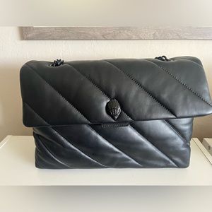 Bag 9.4”W 15” L 5.5” D
Strap cross body: 42in
Strap shoulder: 25.5